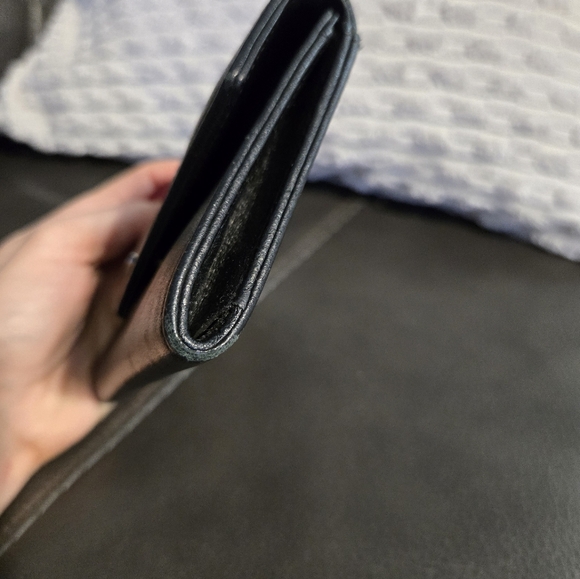 Saint Laurent Heart Flap Card Holder Wallet Black - Picture 3 of 8